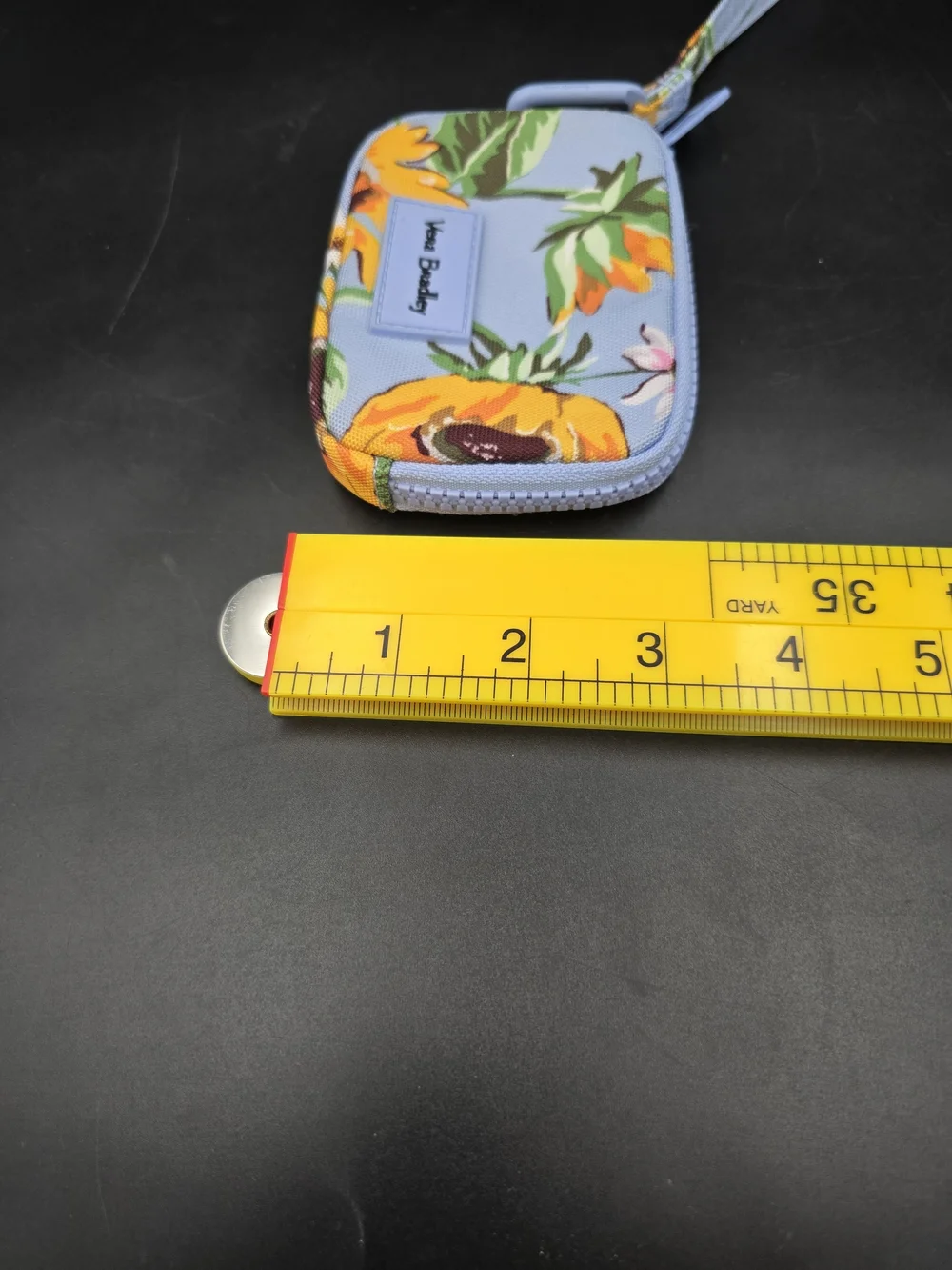 Vera Bradley Kids Floral Sunflower Wristlet in Light Blue